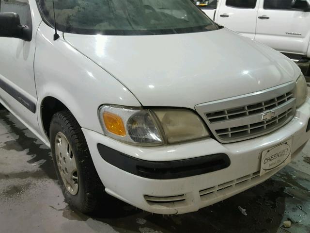 1GNDU23EX3D161100 - 2003 CHEVROLET VENTURE EC WHITE photo 9