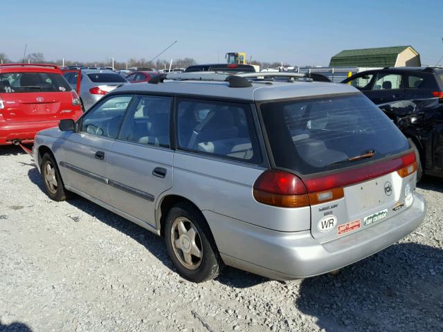 4S3BK4357V7309576 - 1997 SUBARU LEGACY L SILVER photo 3