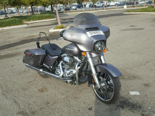 1HD1KRM32FB703487 - 2015 HARLEY-DAVIDSON FLHXS STRE GRAY photo 1