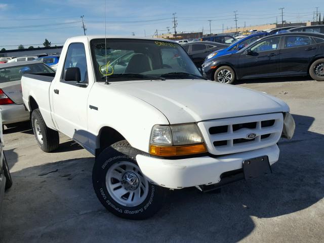 1FTYR10C1XTA12952 - 1999 FORD RANGER WHITE photo 1