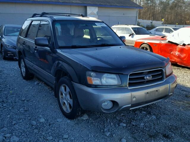 JF1SG65643H742515 - 2003 SUBARU FORESTER 2 GREEN photo 1