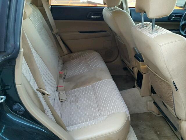 JF1SG65643H742515 - 2003 SUBARU FORESTER 2 GREEN photo 6