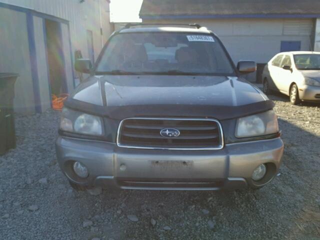 JF1SG65643H742515 - 2003 SUBARU FORESTER 2 GREEN photo 9