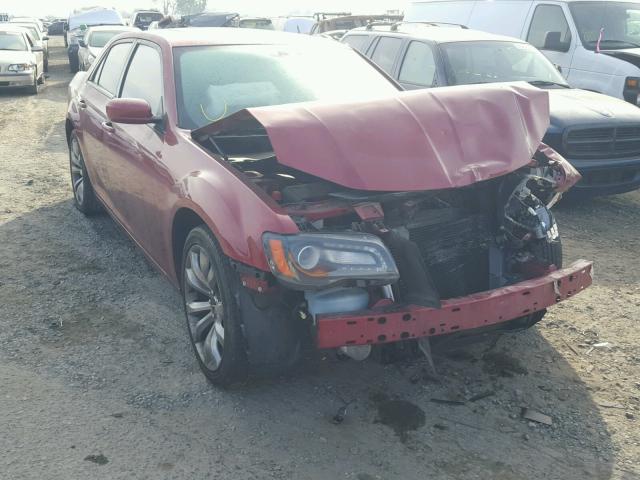 2C3CCABGXEH322852 - 2014 CHRYSLER 300 S BURGUNDY photo 1