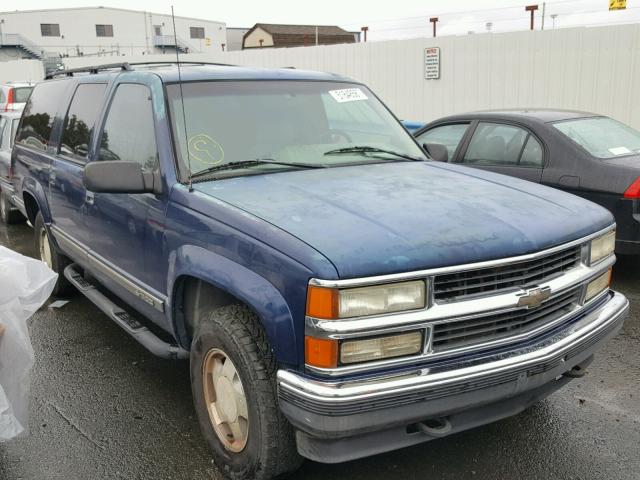 1GNFK16RXTJ387792 - 1996 CHEVROLET SUBURBAN K BLUE photo 1