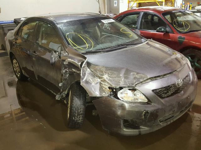 JTDBL40E999026317 - 2009 TOYOTA COROLLA BA GRAY photo 1