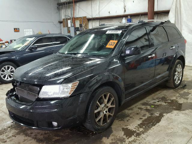 3D4PG3FG4BT505306 - 2011 DODGE JOURNEY CR BLACK photo 2