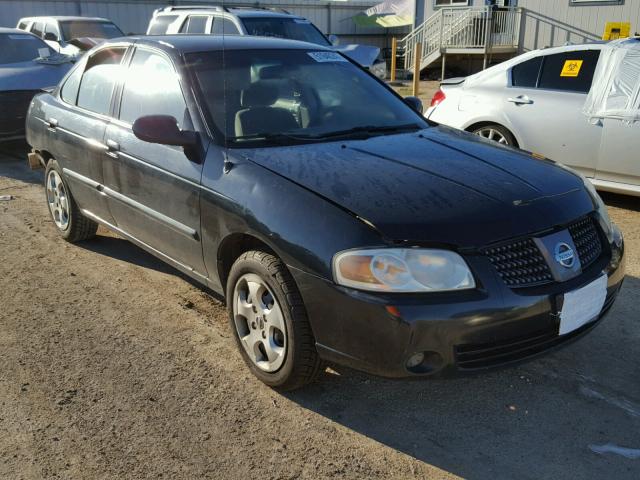 3N1CB51D86L638890 - 2006 NISSAN SENTRA 1.8 BLACK photo 1