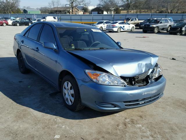 4T1BE32K54U859959 - 2004 TOYOTA CAMRY LE BLUE photo 1