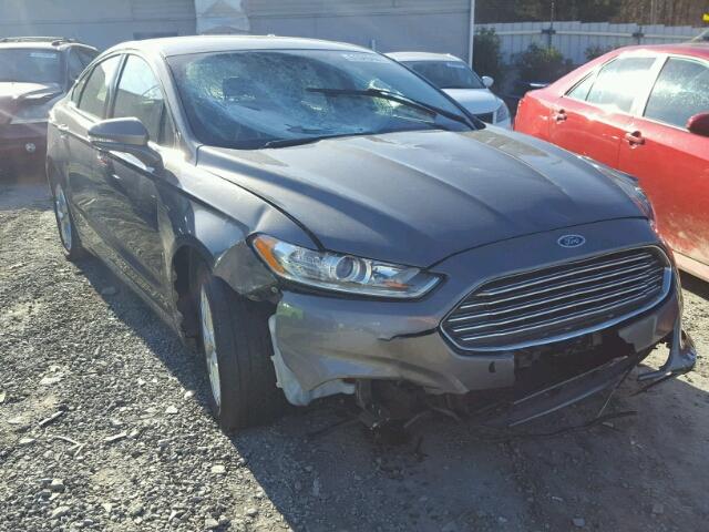 3FA6P0H71DR249359 - 2013 FORD FUSION SE GRAY photo 1