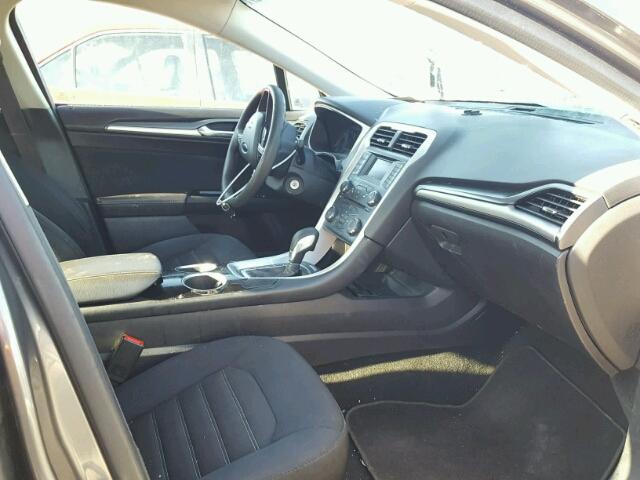 3FA6P0H71DR249359 - 2013 FORD FUSION SE GRAY photo 5