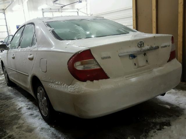 4T1BE32KX2U117683 - 2002 TOYOTA CAMRY LE 白色 照片 3