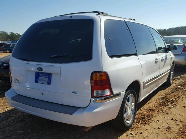 2FMZA52471BA50763 - 2001 FORD WINDSTAR S WHITE photo 4