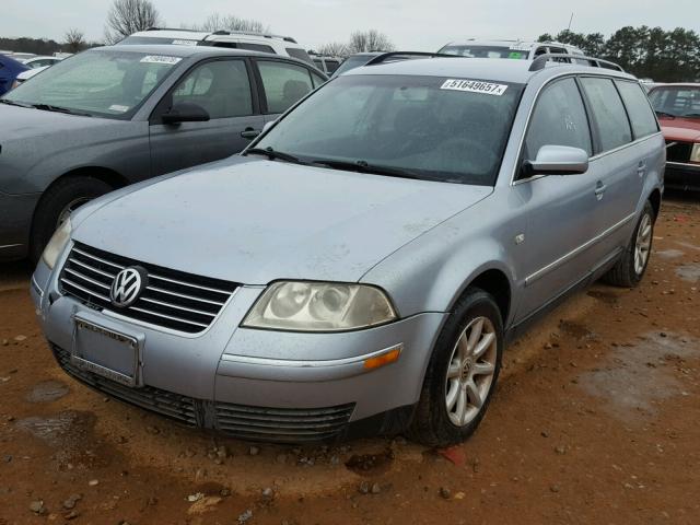 WVWND63B94E082717 - 2004 VOLKSWAGEN PASSAT GL GRAY photo 2