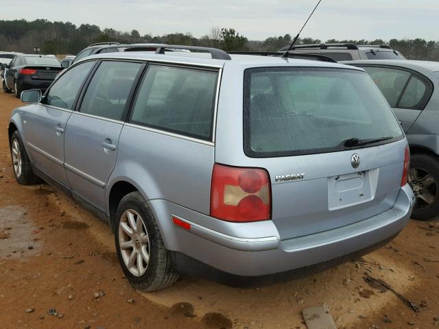 WVWND63B94E082717 - 2004 VOLKSWAGEN PASSAT GL GRAY photo 3