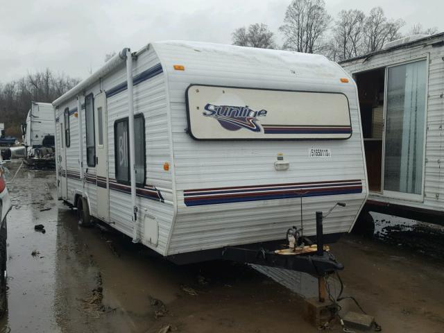 1LC252M211D275031 - 2001 SUNL CAMPER TRL WHITE photo 1