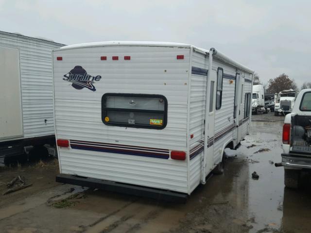 1LC252M211D275031 - 2001 SUNL CAMPER TRL WHITE photo 4