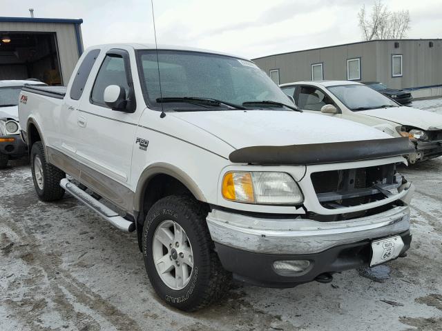 2FTRX18L83CB00416 - 2003 FORD F150 WHITE photo 1