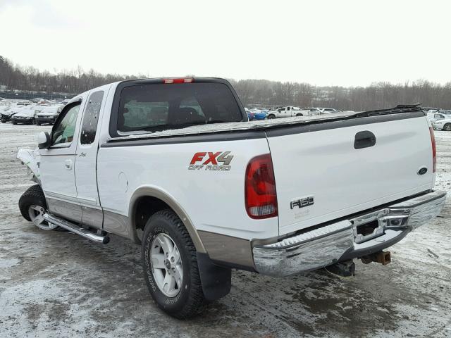 2FTRX18L83CB00416 - 2003 FORD F150 WHITE photo 3