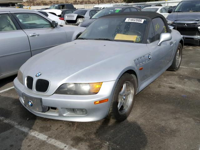 4USCH7328VLB79001 - 1997 BMW Z3 1.9 SILVER photo 2