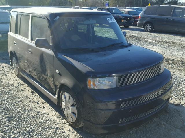 JTLKT324964044392 - 2006 TOYOTA SCION XB შავი ფოტო 1