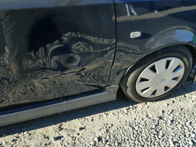 JTLKT324964044392 - 2006 TOYOTA SCION XB შავი ფოტო 9