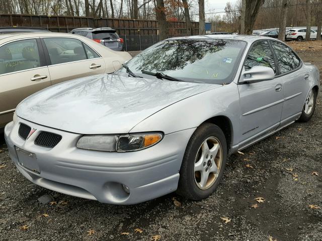 1G2WK52J4YF323035 - 2000 PONTIAC GRAND PRIX ვერცხლისფერი ფოტო 2