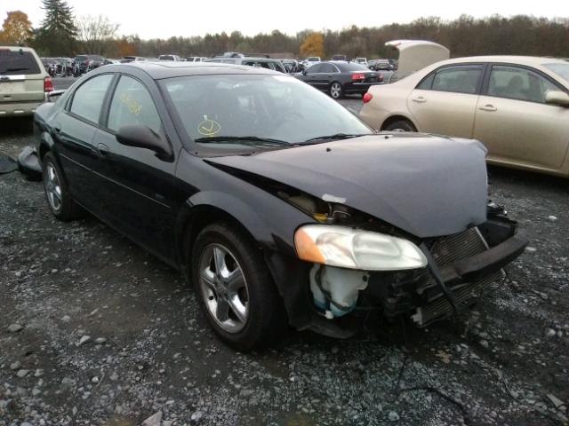 1B3EL46R75N533758 - 2005 DODGE STRATUS SX BLACK photo 1