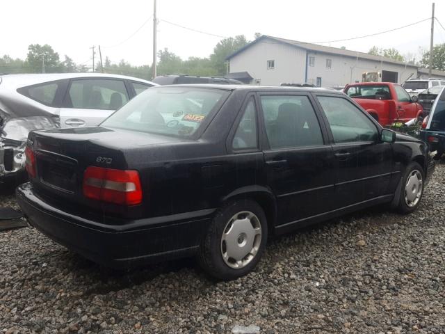 YV1LS5579W2506279 - 1998 VOLVO S70 BLACK photo 4