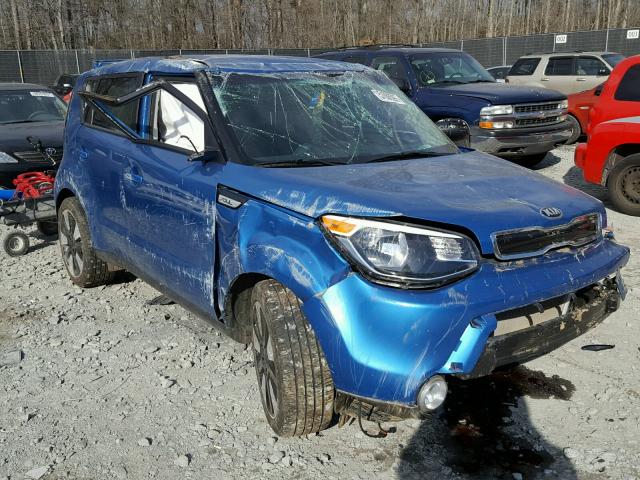 KNDJP3A50G7347437 - 2016 KIA SOUL + BLUE photo 1