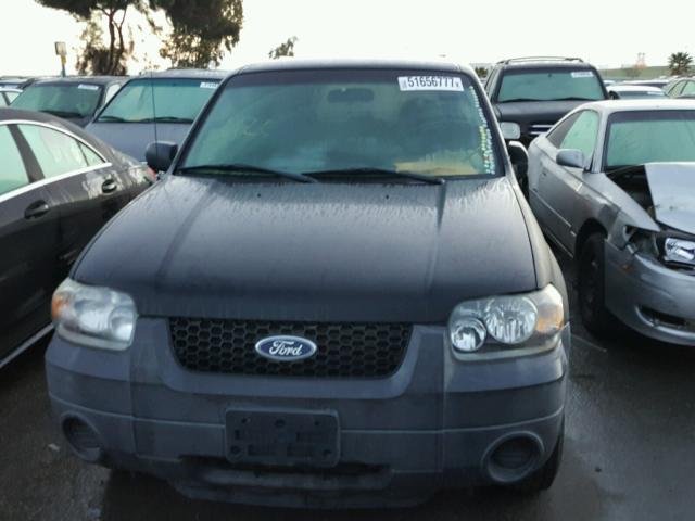 1FMYU02Z96KB09116 - 2006 FORD ESCAPE XLS BLACK photo 9