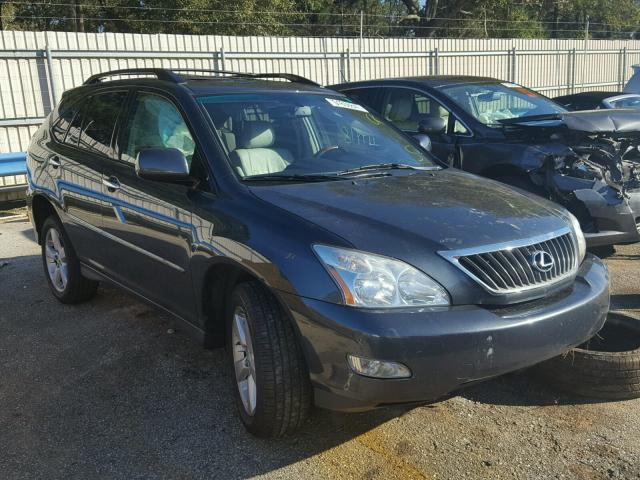 2T2GK31U98C055572 - 2008 LEXUS RX 350 BLACK photo 1