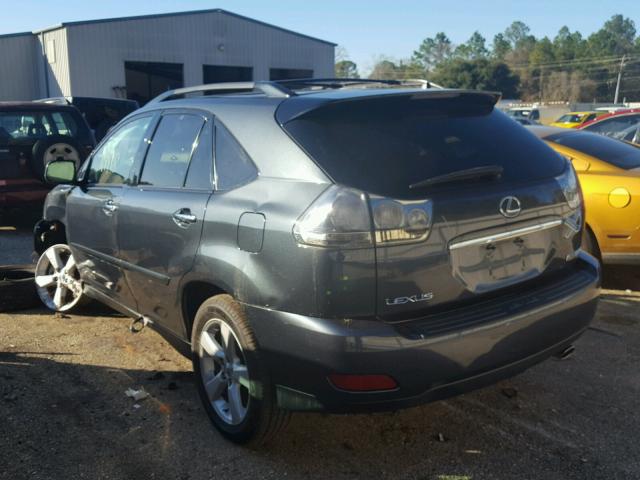 2T2GK31U98C055572 - 2008 LEXUS RX 350 BLACK photo 3