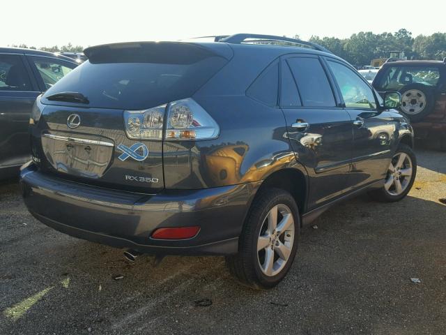 2T2GK31U98C055572 - 2008 LEXUS RX 350 BLACK photo 4