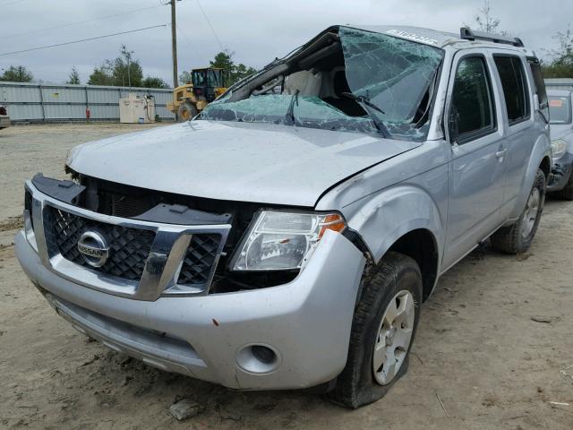 5N1AR1NN8CC619173 - 2012 NISSAN PATHFINDER SILVER photo 2