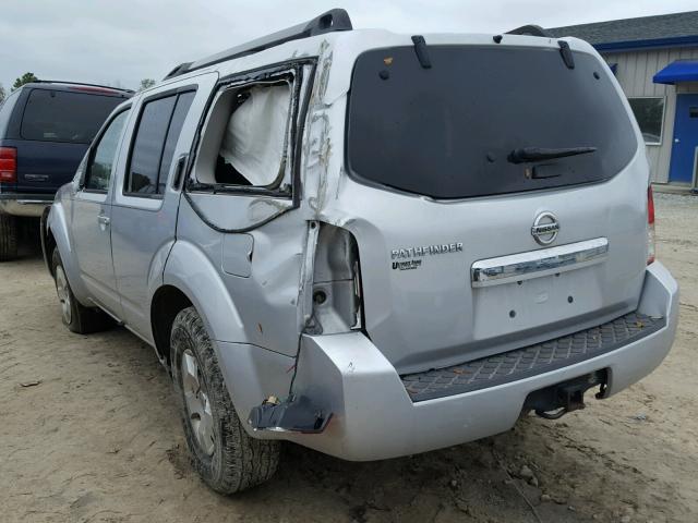 5N1AR1NN8CC619173 - 2012 NISSAN PATHFINDER SILVER photo 3