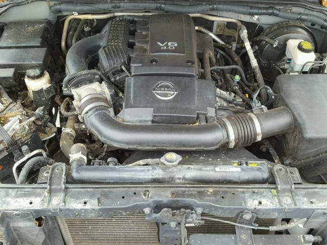 5N1AR1NN8CC619173 - 2012 NISSAN PATHFINDER SILVER photo 7