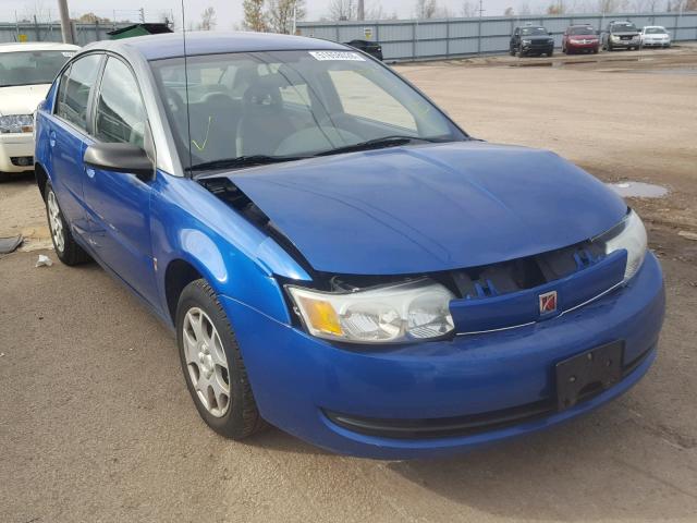 1G8AJ52F83Z136953 - 2003 SATURN ION LEVEL BLUE photo 1