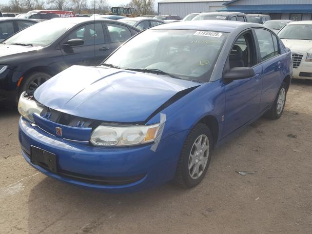 1G8AJ52F83Z136953 - 2003 SATURN ION LEVEL BLUE photo 2
