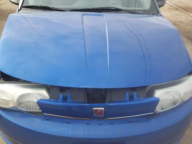 1G8AJ52F83Z136953 - 2003 SATURN ION LEVEL BLUE photo 7