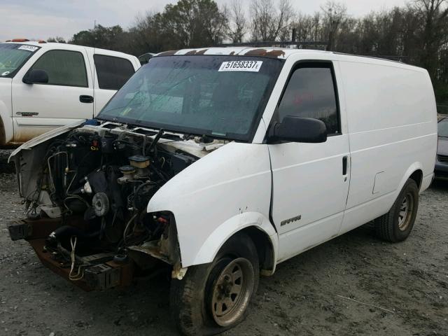 1GTDM19W9SB563963 - 1995 GMC SAFARI XT WHITE photo 2