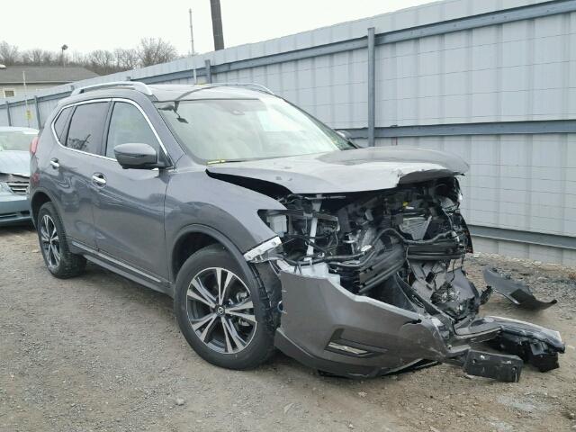 5N1AT2MVXHC839074 - 2017 NISSAN ROGUE SV GRAY photo 1