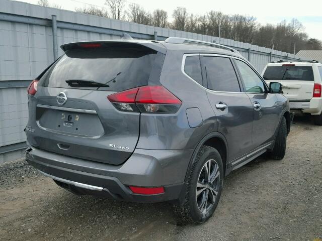 5N1AT2MVXHC839074 - 2017 NISSAN ROGUE SV GRAY photo 4