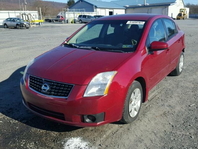 3N1AB61E58L747719 - 2008 NISSAN SENTRA 2.0 RED photo 2