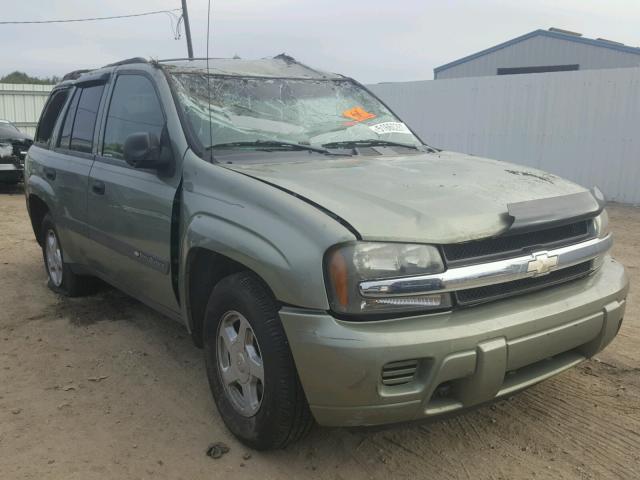 1GNDT13S832189329 - 2003 CHEVROLET TRAILBLAZE GREEN photo 1