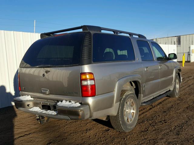 3GNFK16T02G342999 - 2002 CHEVROLET SUBURBAN K TAN photo 4