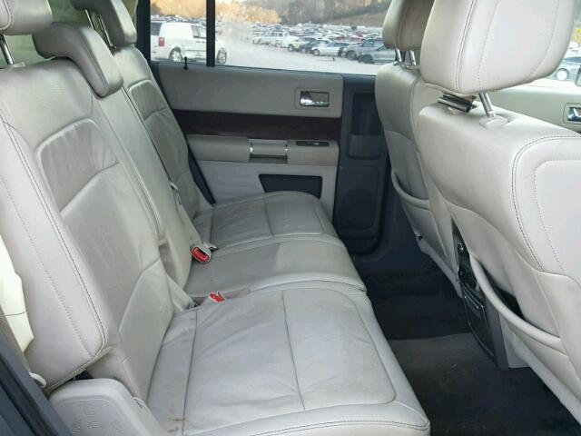 2FMHK6CC6ABA82057 - 2010 FORD FLEX SEL ნაცრისფერი ფოტო 6