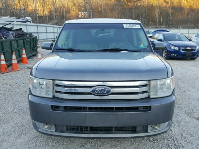 2FMHK6CC6ABA82057 - 2010 FORD FLEX SEL GRAY photo 9