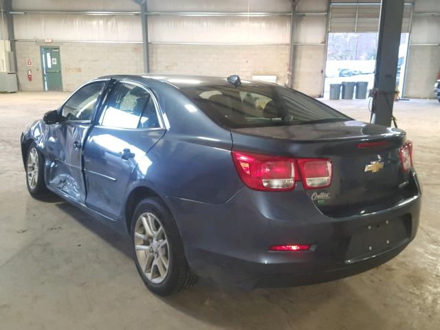 1G11C5SL3EF210928 - 2014 CHEVROLET MALIBU 1LT BLUE photo 3