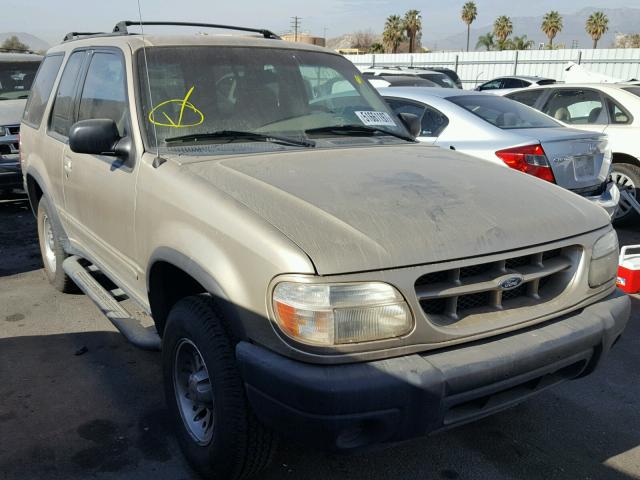 1FMYU60E6YUB10234 - 2000 FORD EXPLORER S GOLD photo 1